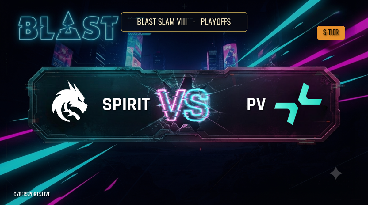 Team Spirit - Parivision / BLAST SLAM VIII
