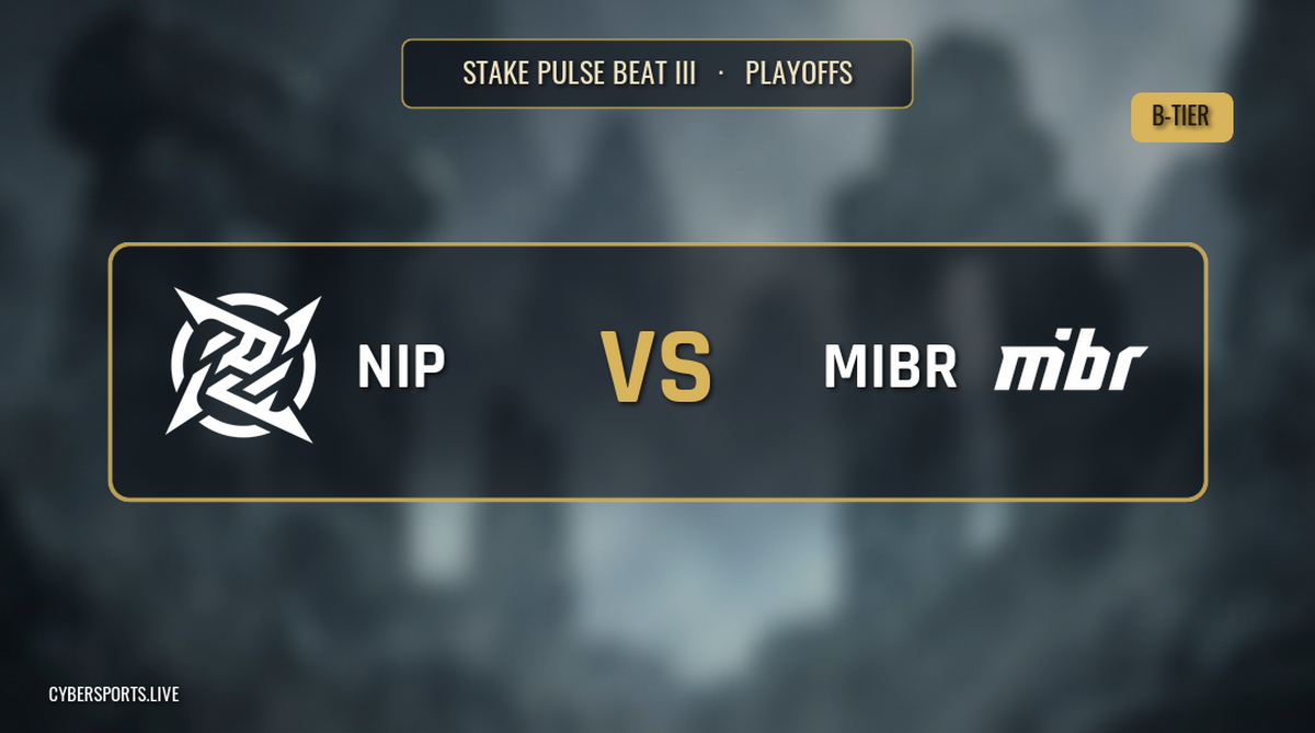 Ninjas in Pyjamas - MIBR / Stake Pulse Beat III