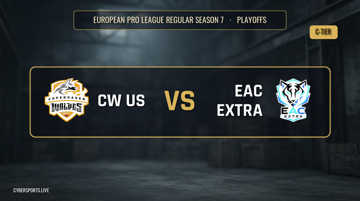 Copenhagen Wolves US - EA Copenhagen Extra / European Pro League Regular Season 7