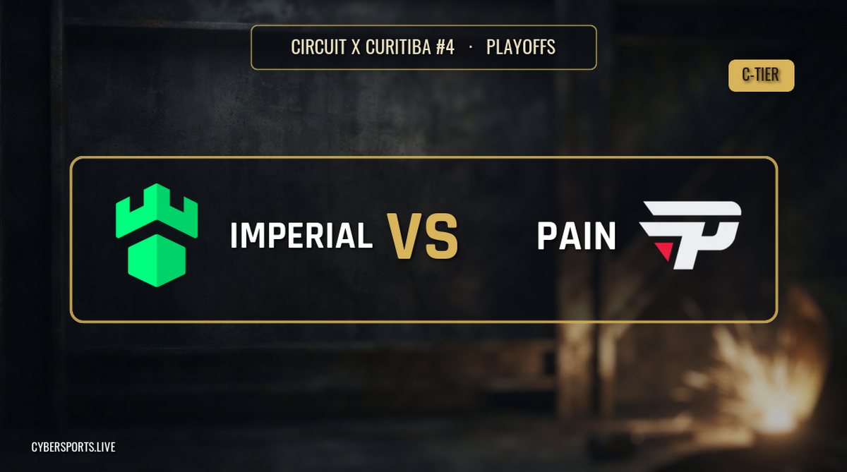 Imperial Esports - pain Gaming / Circuit X Curitiba #4