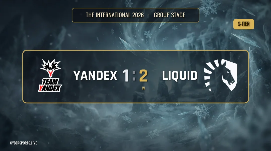 Team Yandex - Team Liquid / The International 2026