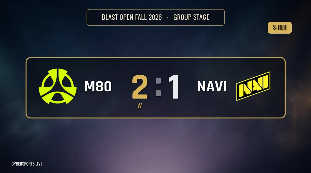 M80 - Natus Vincere / BLAST Open Fall 2026