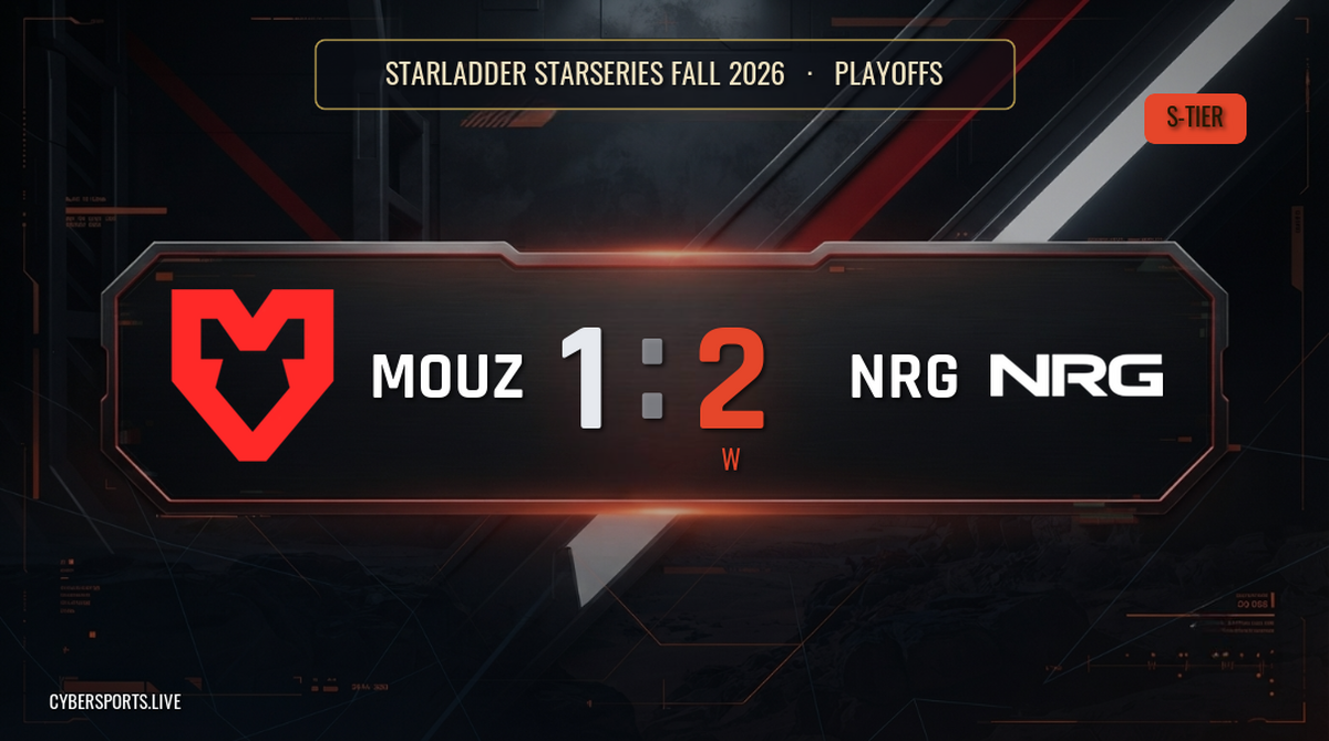 MOUZ - NRG / StarLadder StarSeries Fall 2026