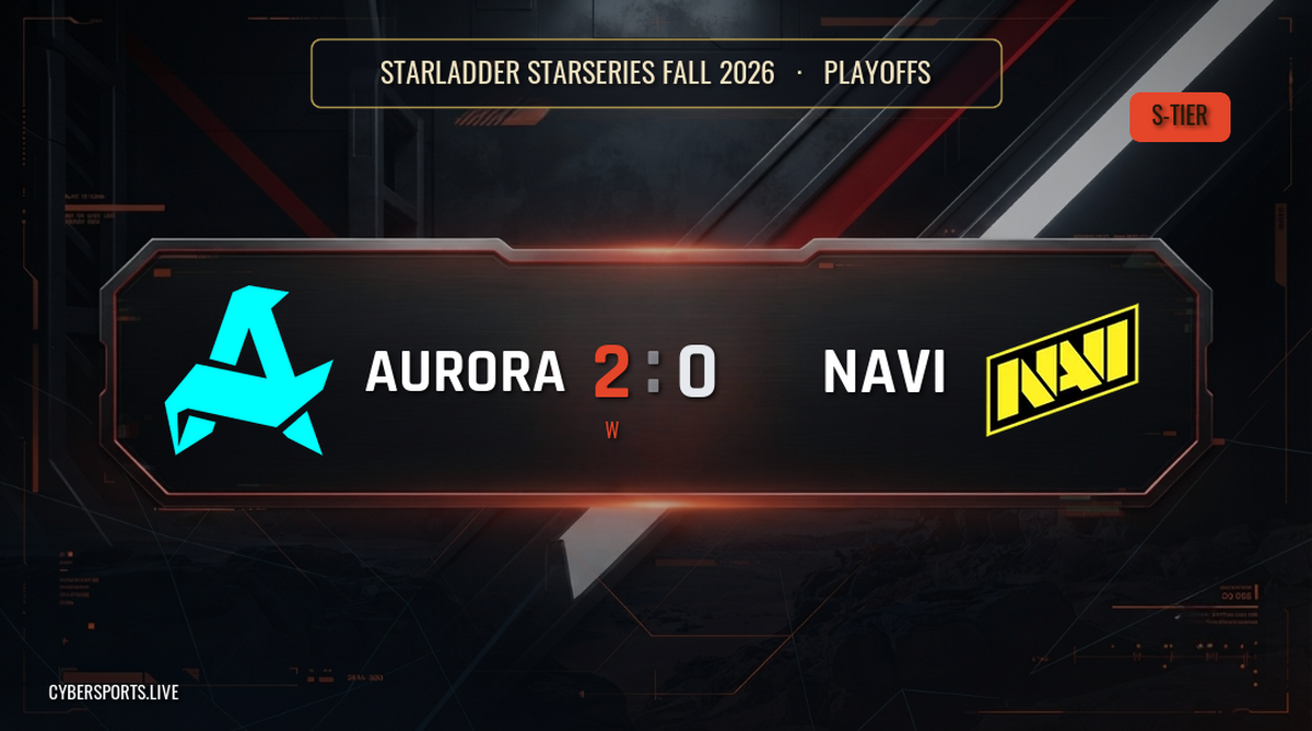 Aurora Gaming - Natus Vincere / StarLadder StarSeries Fall 2026