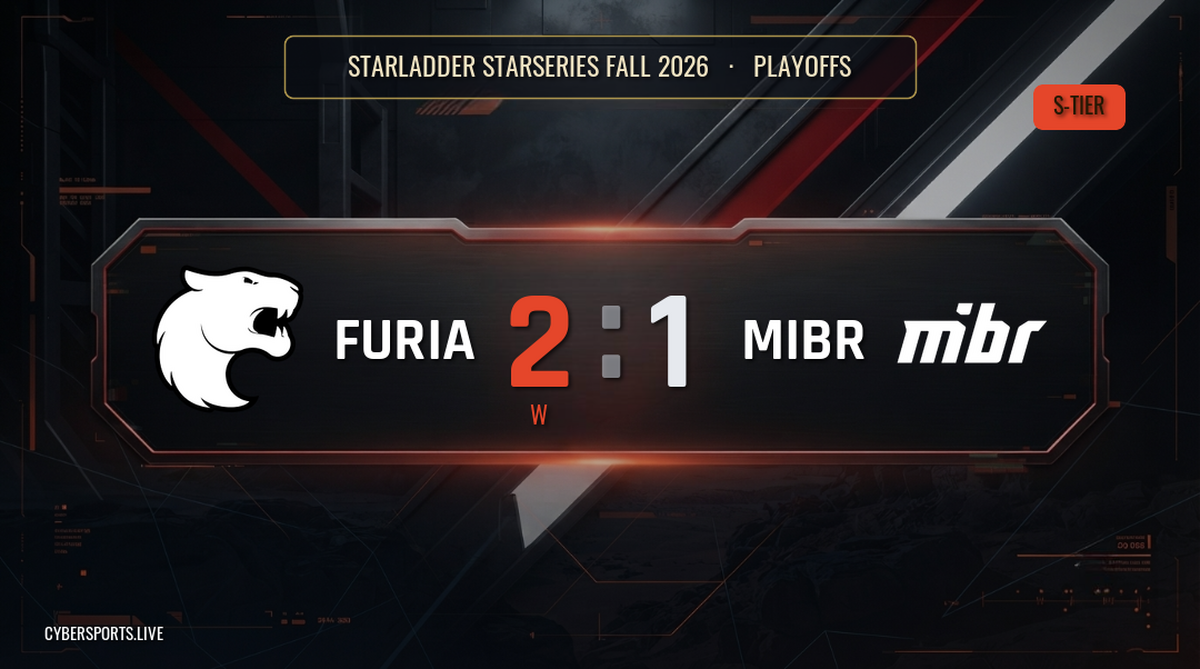 FURIA - MIBR / StarLadder StarSeries Fall 2026