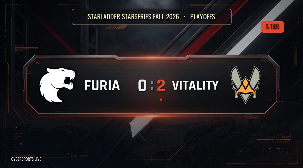 FURIA - Team Vitality / StarLadder StarSeries Fall 2026