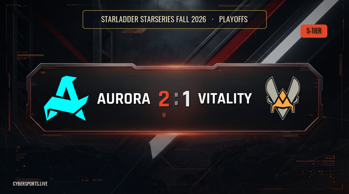 Aurora Gaming - Team Vitality / StarLadder StarSeries Fall 2026