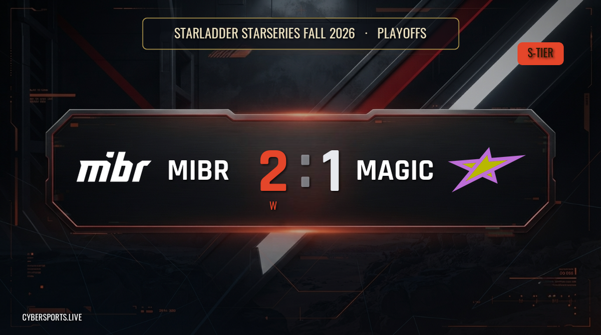 MIBR - magic / StarLadder StarSeries Fall 2026