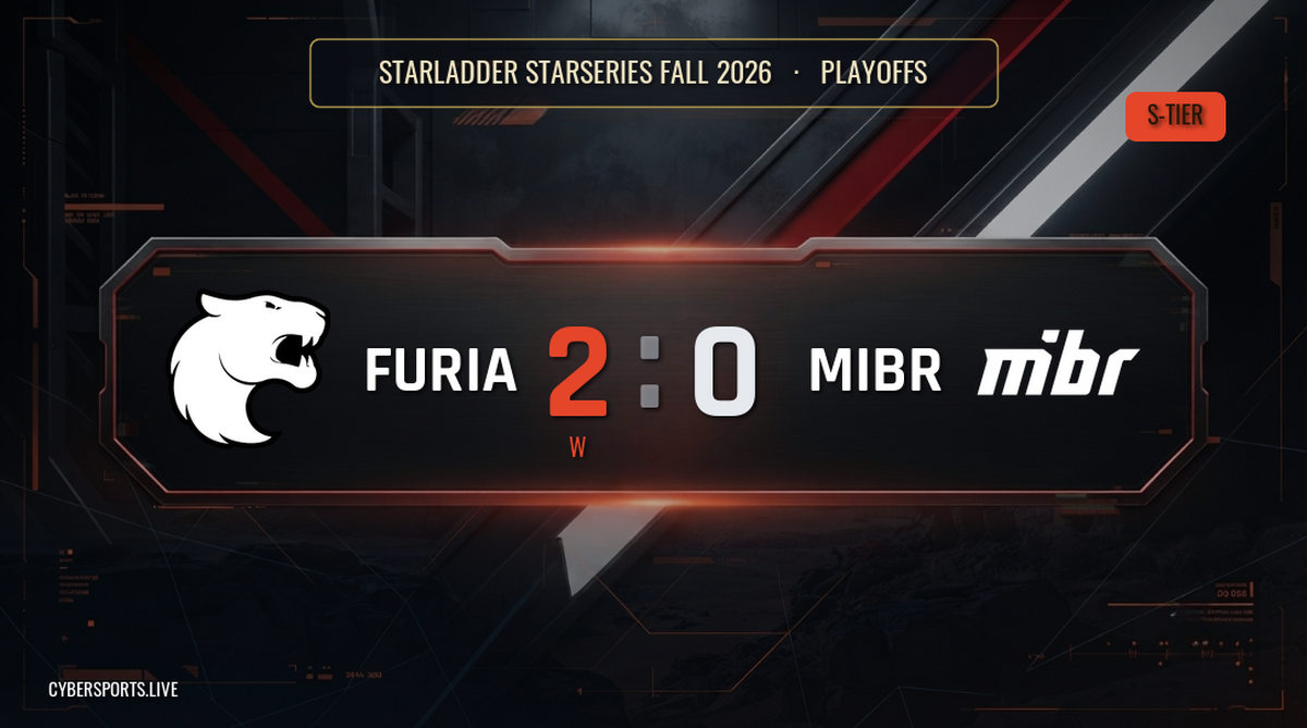FURIA - MIBR / StarLadder StarSeries Fall 2026