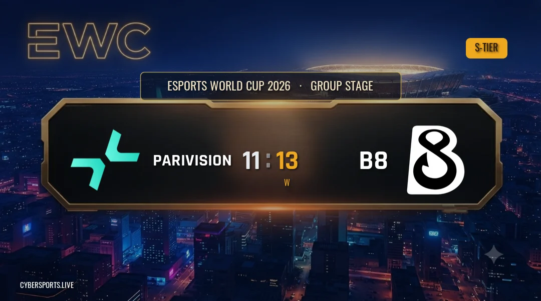 Parivision - B8 / Esports World Cup 2026