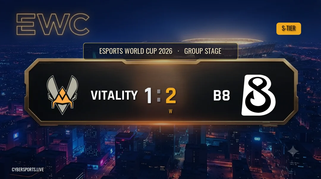 Team Vitality - B8 / Esports World Cup 2026