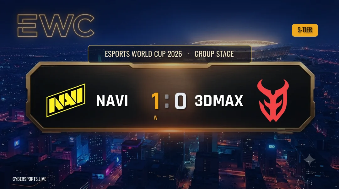 Natus Vincere - 3DMAX / Esports World Cup 2026
