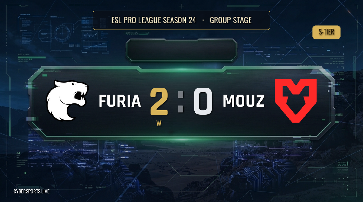 FURIA - MOUZ / ESL Pro League Season 24