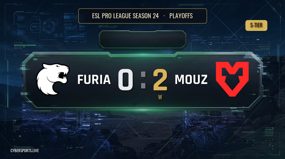 FURIA - MOUZ / ESL Pro League Season 24