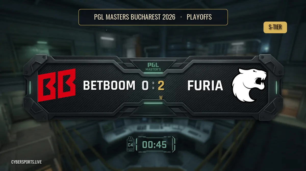 BetBoom Team - FURIA / PGL Masters Bucharest 2026