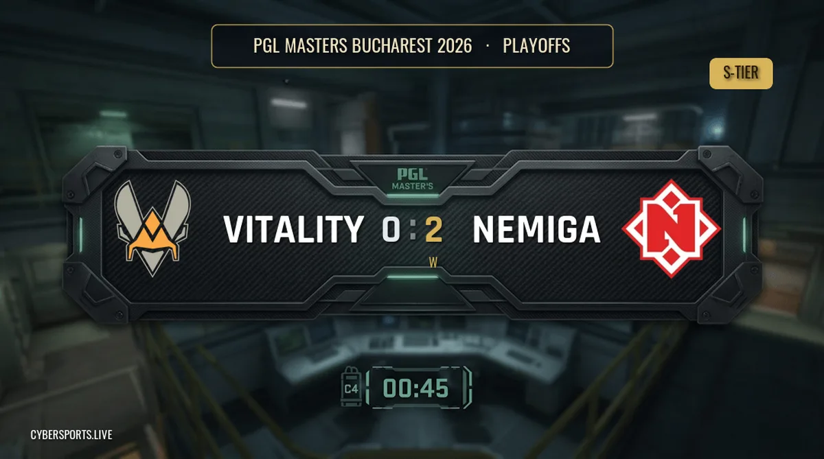 Team Vitality - Nemiga / PGL Masters Bucharest 2026