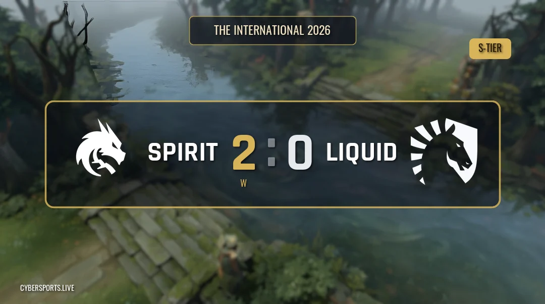Team Spirit - Team Liquid / The International 2026