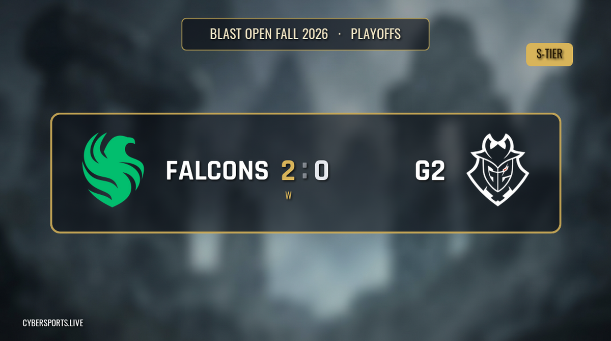 Team Falcons - G2 Esports / BLAST Open Fall 2026