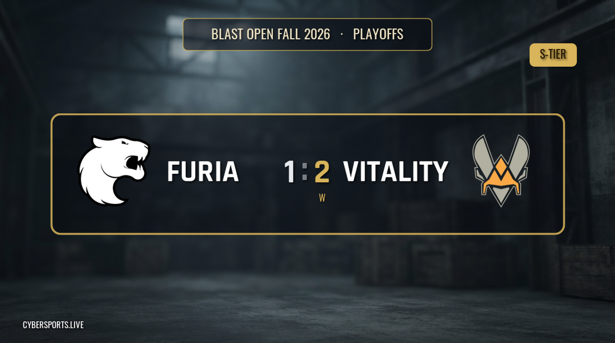FURIA - Team Vitality / BLAST Open Fall 2026