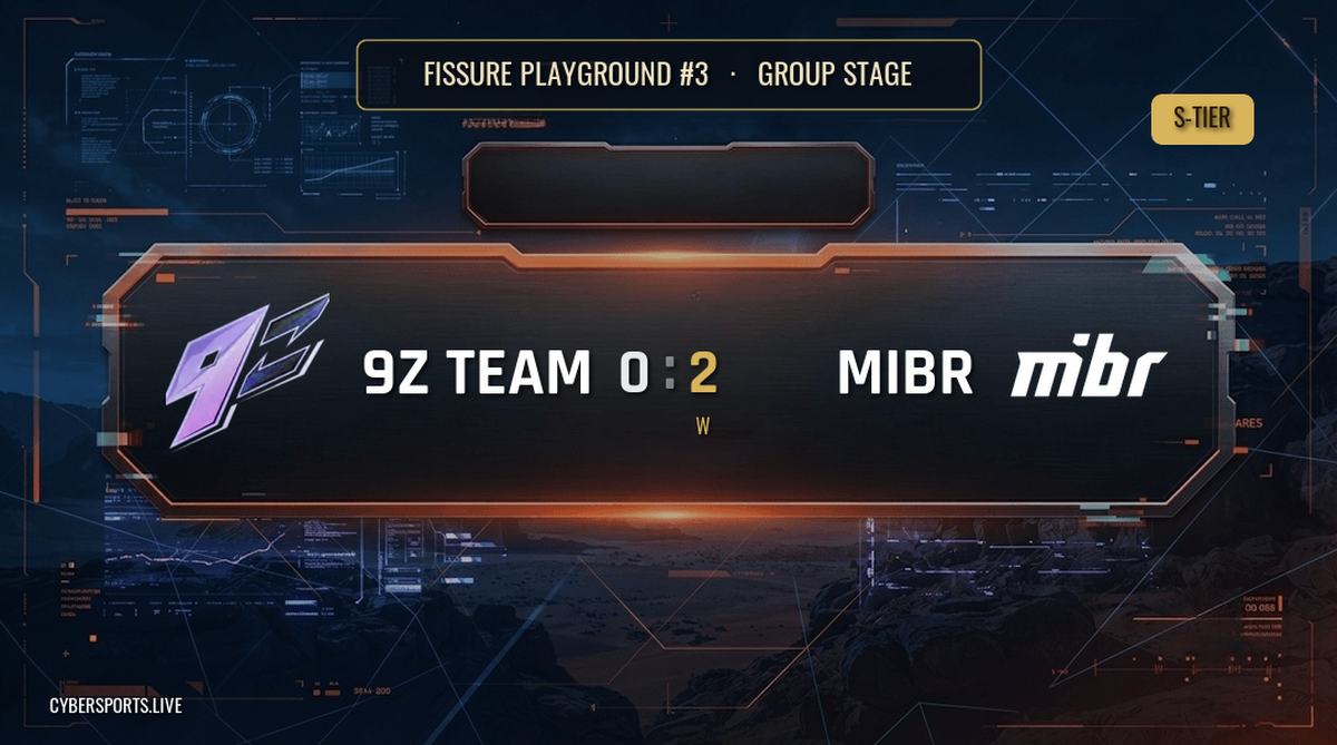 9z Team - MIBR / FISSURE Playground #3