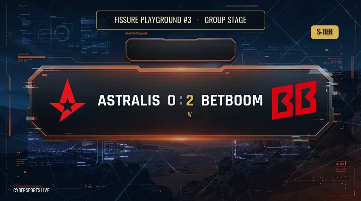 Astralis - BetBoom Team / FISSURE Playground #3