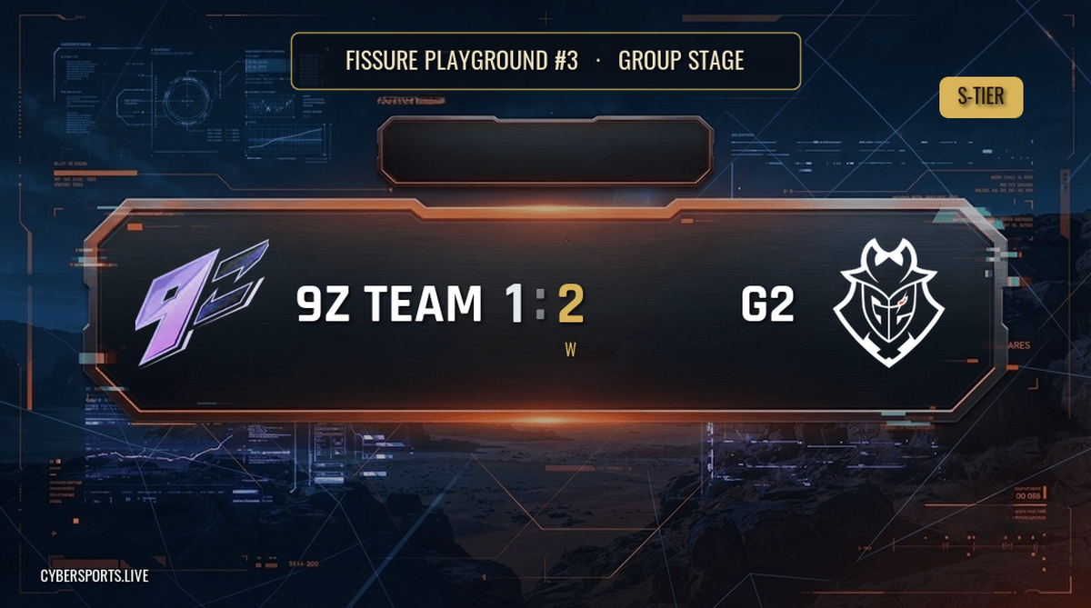 9z Team - G2 Esports / FISSURE Playground #3