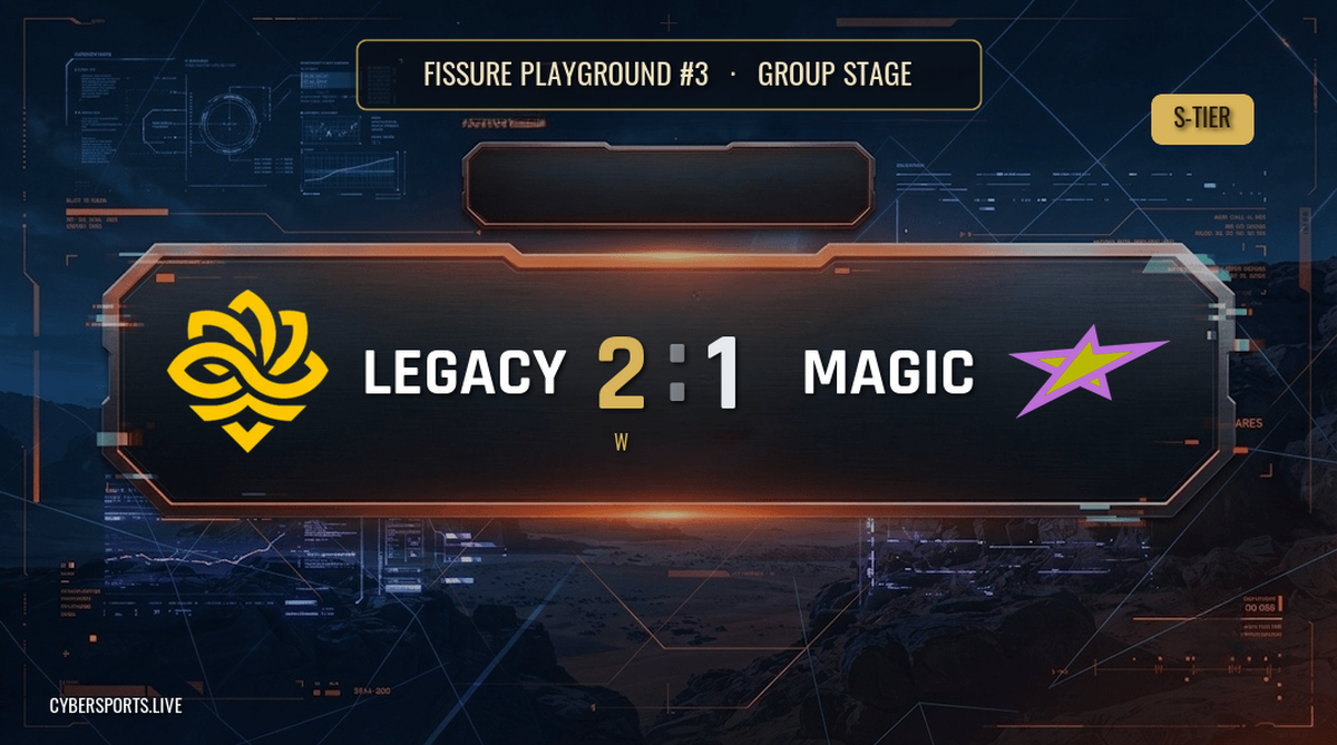 Legacy - magic / FISSURE Playground #3