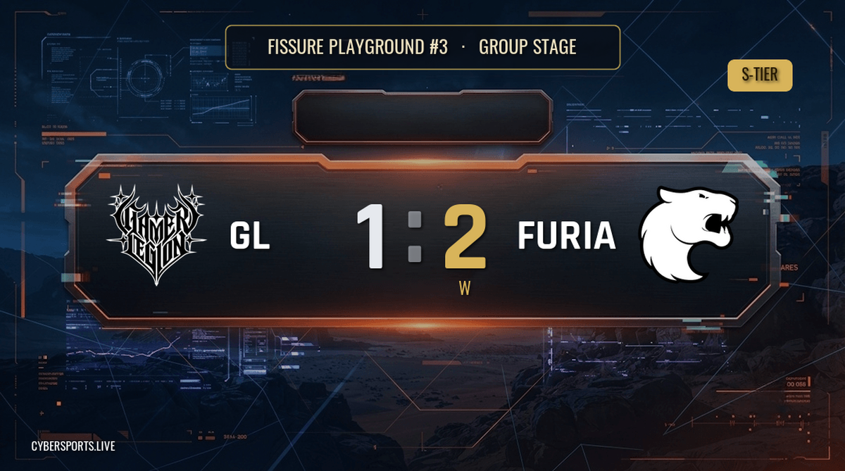 GamerLegion - FURIA / FISSURE Playground #3