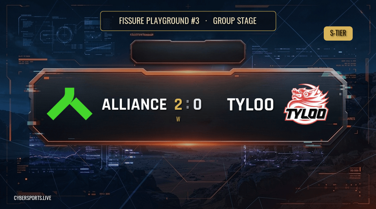 Alliance - TYLOO / FISSURE Playground #3