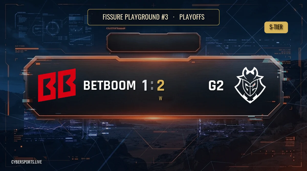 G2 Esports розгромили BetBoom Team 2-0 на FISSURE Playground #3 Плей-офф