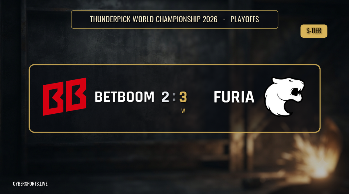 BetBoom Team - FURIA / Thunderpick World Championship 2026