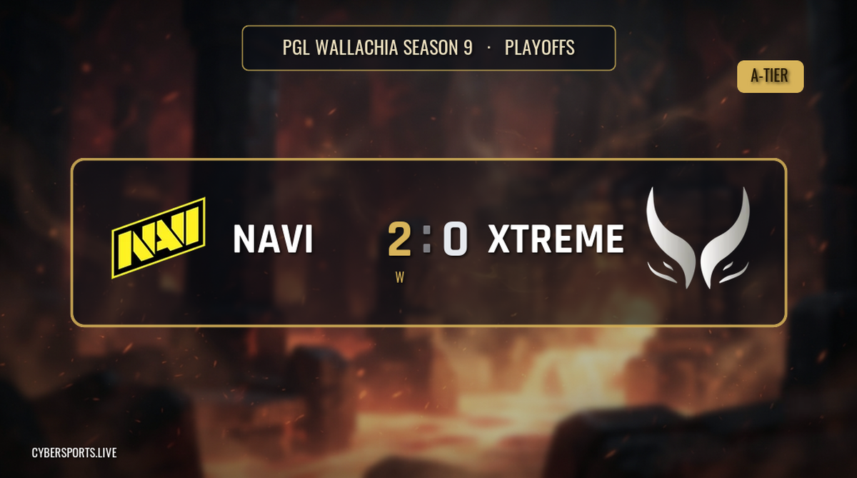 Natus Vincere - Xtreme Gaming / PGL Wallachia Season 9