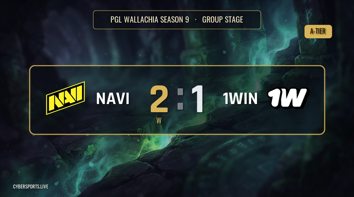 Natus Vincere - 1Win / PGL Wallachia Season 9