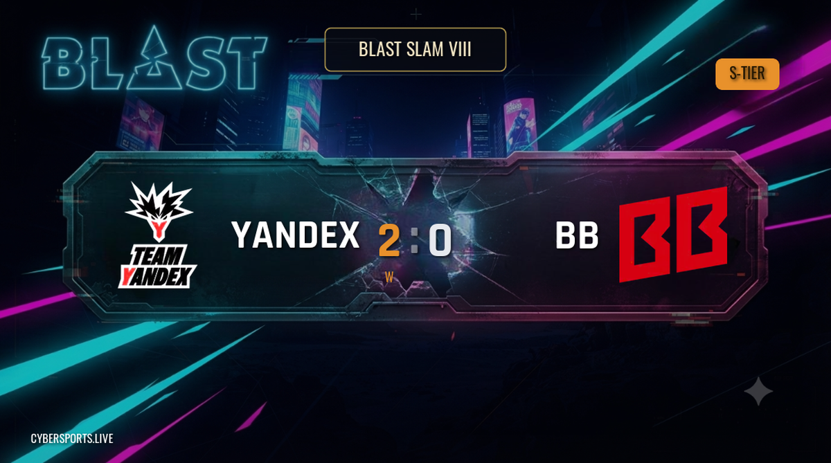 Team Yandex - BetBoom Team / BLAST SLAM VIII