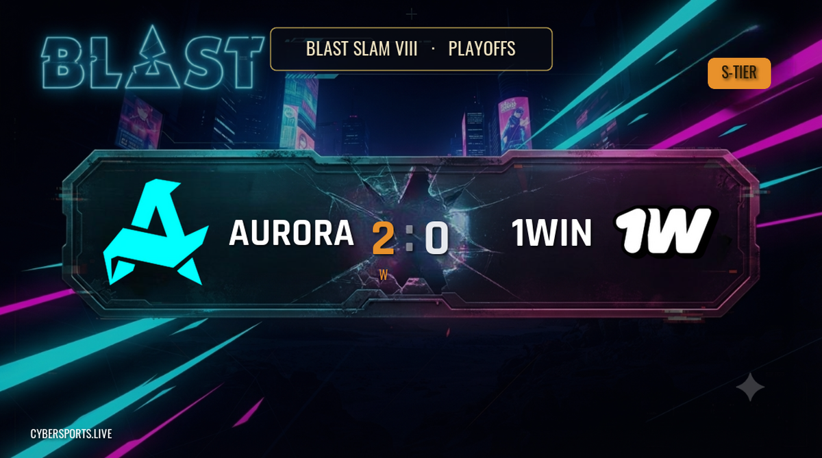 Aurora Gaming - 1Win / BLAST SLAM VIII