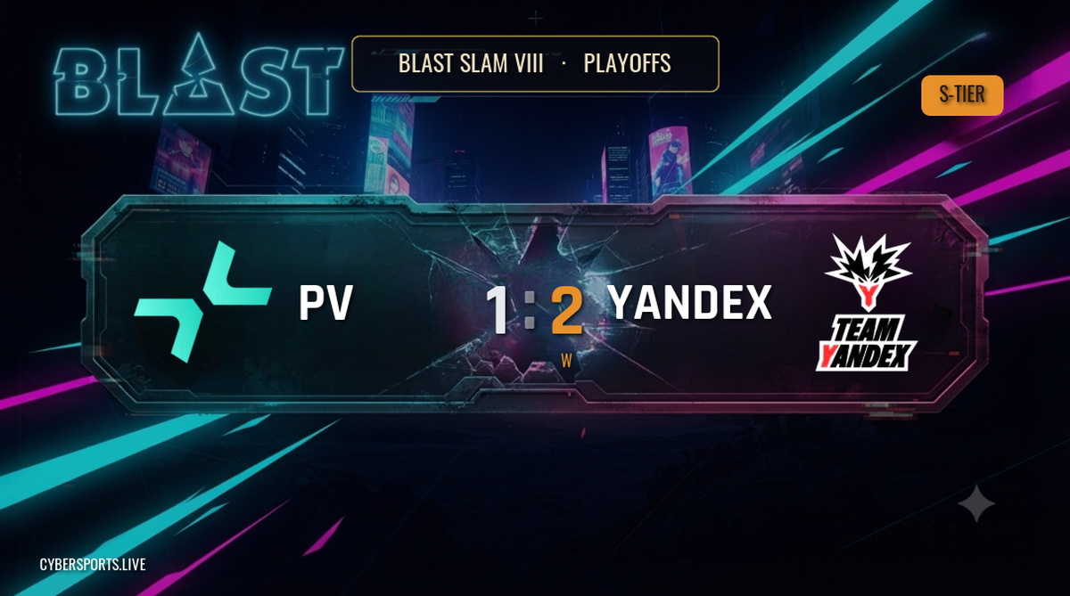 Parivision - Team Yandex / BLAST SLAM VIII