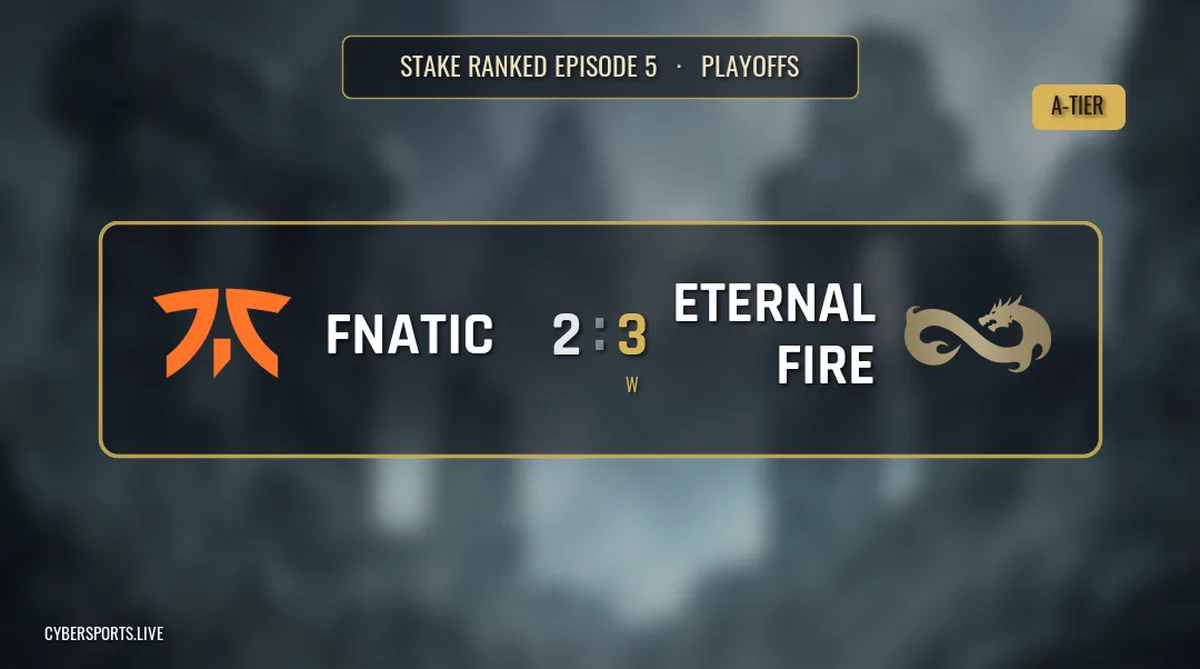 Fnatic - Eternal Fire / Stake Ranked Episode 5