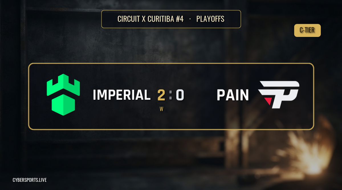 Imperial Esports - pain Gaming / Circuit X Curitiba #4